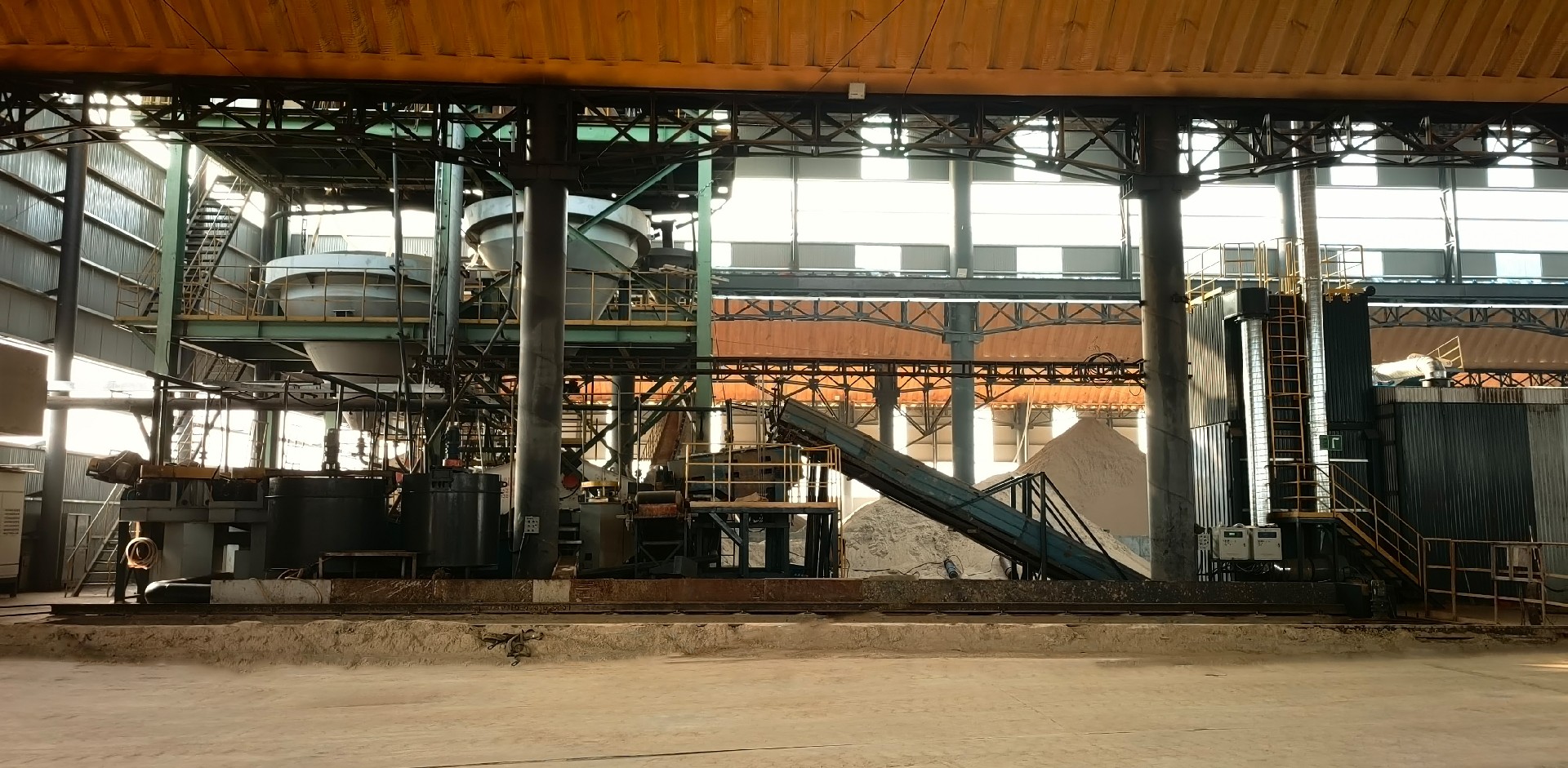 洗砂、烘砂生產(chǎn)線